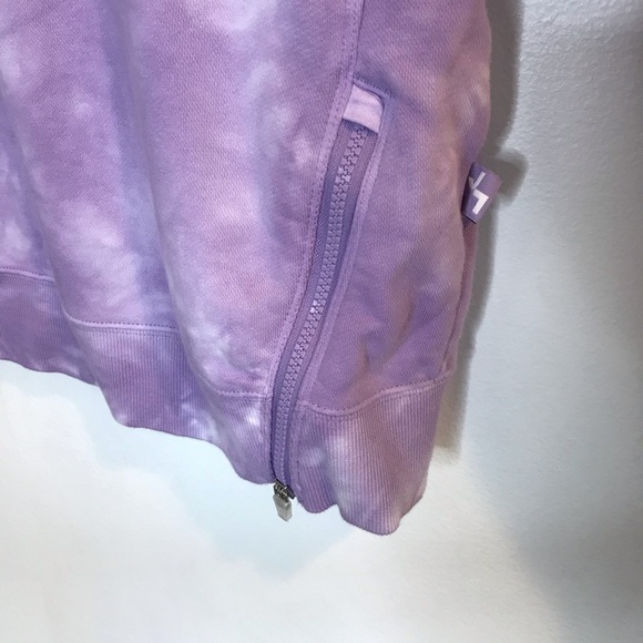 NEW Joy Lab Tie Dye Sweatshirt Purple XS Extra Small Active - Picture 5 of 7